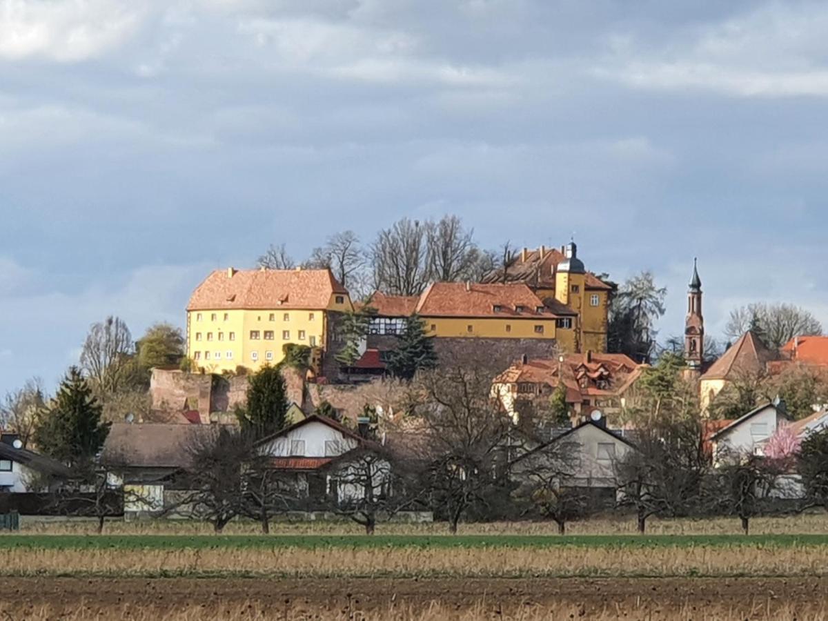Ferienwohnung Zum Schlossblick Naehe Europa Park Mahlberg Buitenkant foto